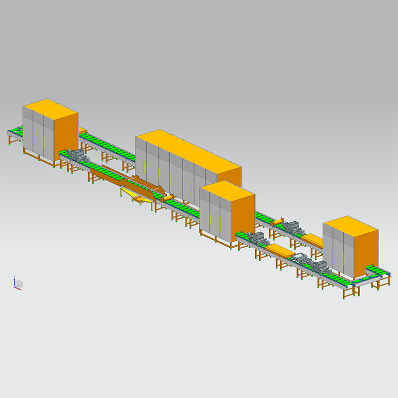 Linie de producție modulară complet automată de ciocolată Linie de producție modulară complet automată de ciocolată